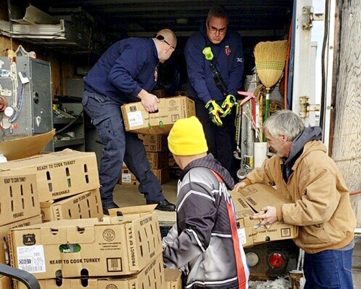 Turkey donation